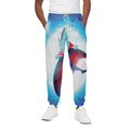 Cute Dracula Print Cotton Sweatpants