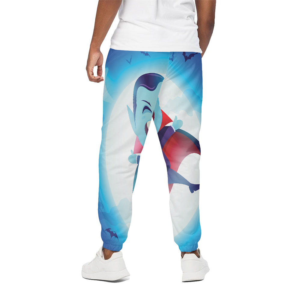 Cute Dracula Print Cotton Pants