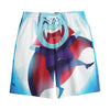 Cute Dracula Print Cotton Shorts