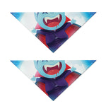 Cute Dracula Print Dog Bandana