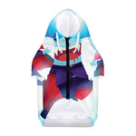 Cute Dracula Print Dog Zip Up Hoodie