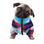 Cute Dracula Print Dog Zip Up Jacket