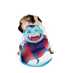 Cute Dracula Print Dog Zip Up Jacket
