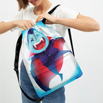Cute Dracula Print Drawstring Backpack