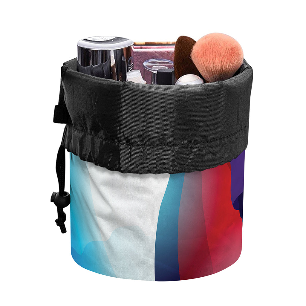 Cute Dracula Print Drawstring Makeup Bag