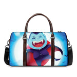 Cute Dracula Print Duffle Bag