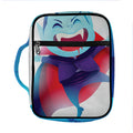 Cute Dracula Print Front Pocket Bible Bag