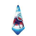 Cute Dracula Print Hand Towel