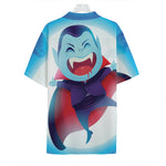 Cute Dracula Print Hawaiian Shirt