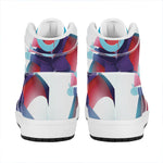 Cute Dracula Print High Top Leather Sneakers