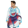 Cute Dracula Print Hoodie Blanket