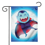 Cute Dracula Print House Flag