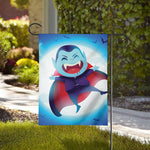 Cute Dracula Print House Flag