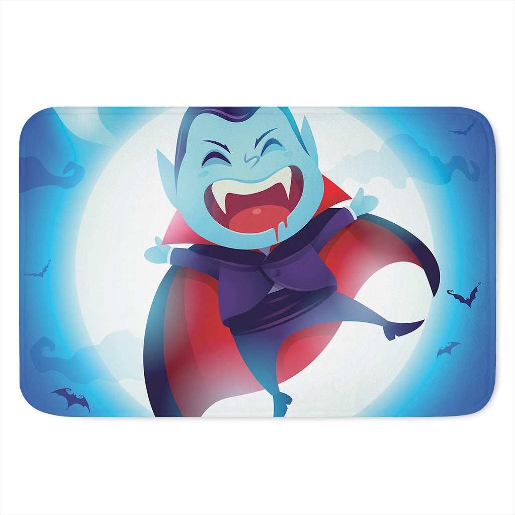 Cute Dracula Print Indoor Door Mat