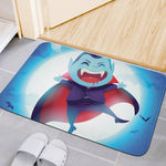 Cute Dracula Print Indoor Door Mat