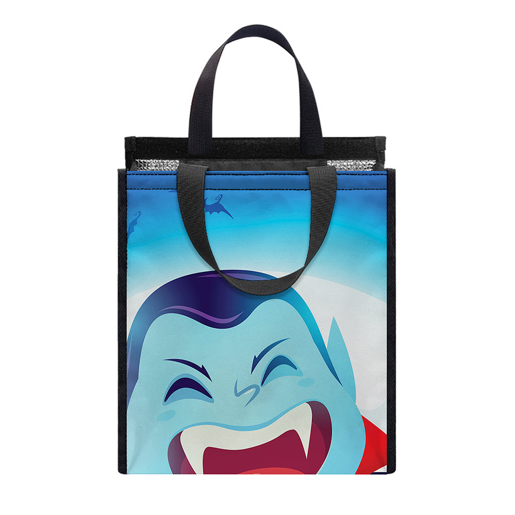 Cute Dracula Print Insulated Lunch Tote