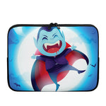 Cute Dracula Print Laptop Sleeve