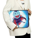 Cute Dracula Print Laptop Sleeve