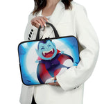 Cute Dracula Print Laptop Sleeve With Handle