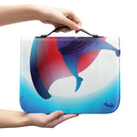 Cute Dracula Print Leather Bible Cover