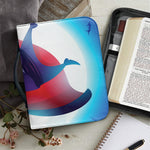 Cute Dracula Print Leather Bible Cover