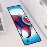 Cute Dracula Print Long Kitchen Mat