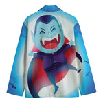 Cute Dracula Print Men's Blazer