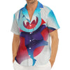 Cute Dracula Print Men's Deep V-Neck Shirt