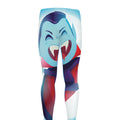 Cute Dracula Print Men's Leggings