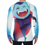 Cute Dracula Print Men's Long Sleeve T-Shirt