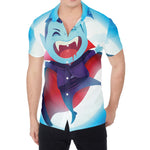 Cute Dracula Print Men's Shirt