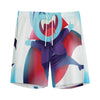 Cute Dracula Print Men's Sports Shorts