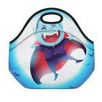 Cute Dracula Print Neoprene Lunch Bag