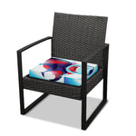 Cute Dracula Print Outdoor Seat Cushion Cover