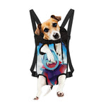 Cute Dracula Print Pet Carrier Backpack