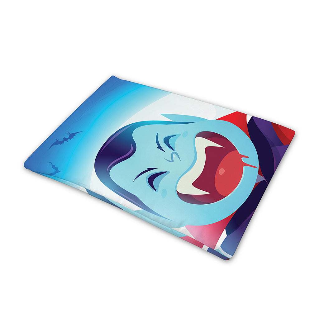Cute Dracula Print Pet Cooling Mat Cover