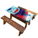 Cute Dracula Print Picnic Table Cover