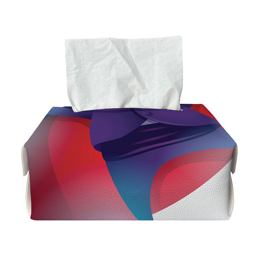 Cute Dracula Print Rectangle Tissue Box Cover