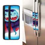 Cute Dracula Print Refrigerator Handle Covers