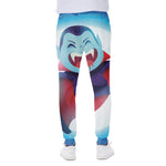 Cute Dracula Print Scuba Joggers