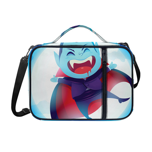 Cute Dracula Print Shoulder Strap Bible Bag