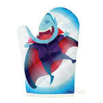 Cute Dracula Print Single Oven Mitt