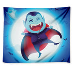 Cute Dracula Print Tapestry