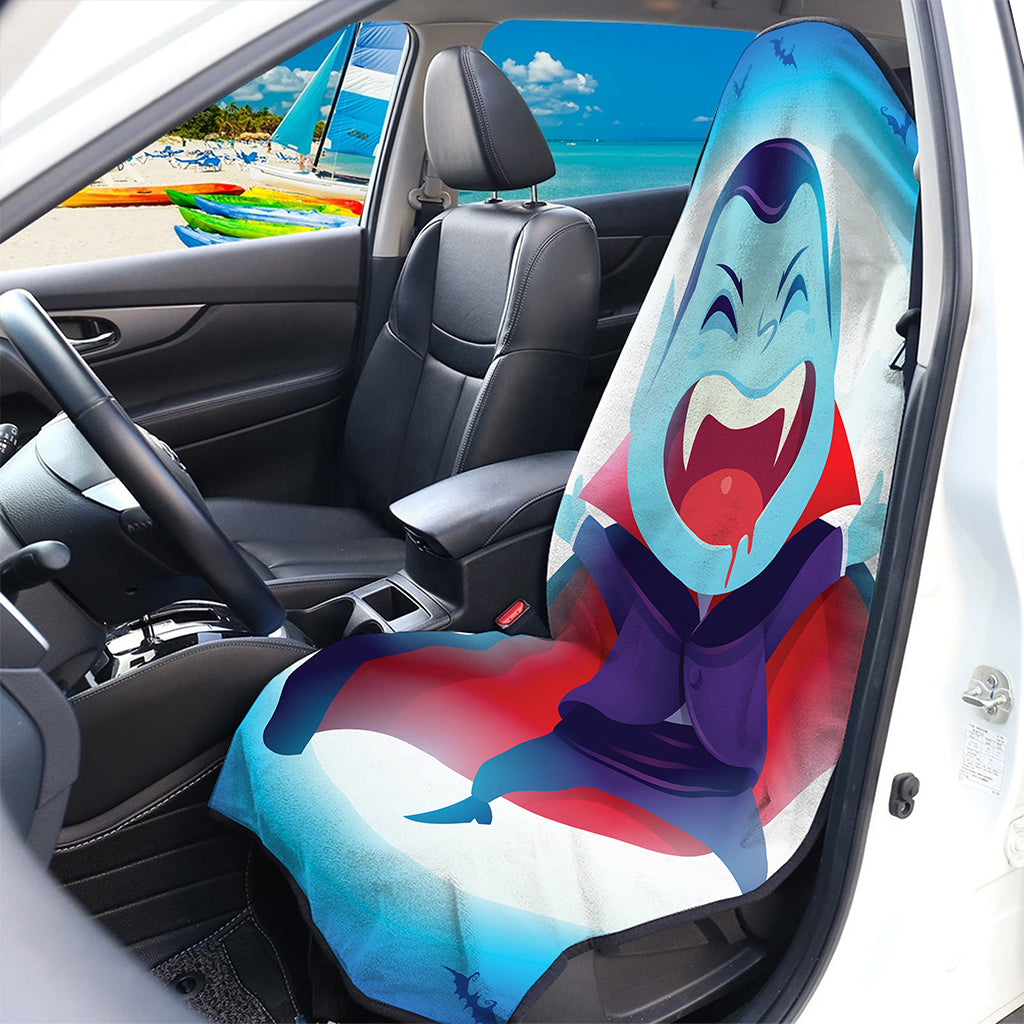 Cute Dracula Print Waterproof Car Seat Cover