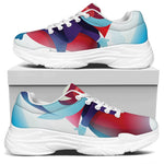 Cute Dracula Print White Chunky Shoes