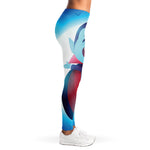 Cute Dracula Print Women's Leggings