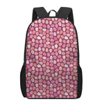 Cute Easter Eggs Pattern Print 17 Inch Backpack