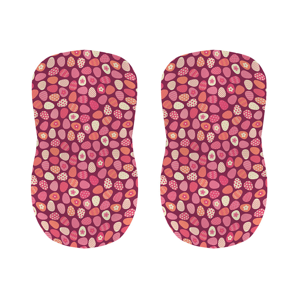 Cute Easter Eggs Pattern Print Bar Stool Covers