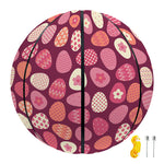 Cute Easter Eggs Pattern Print Basketball