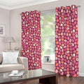 Cute Easter Eggs Pattern Print Dimout Grommet Curtains